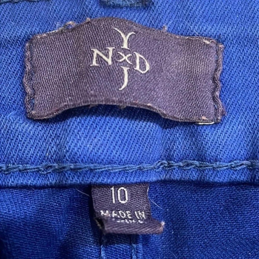 NYDJ‎ Colbalt Blue Ankle Jeans Size 10